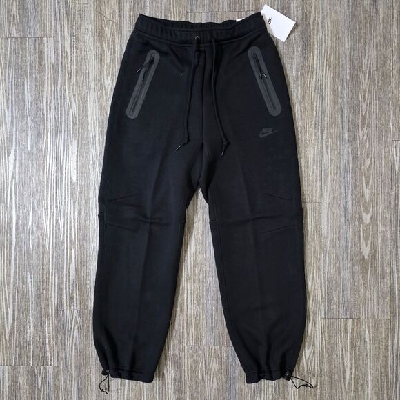 Nike Sportswear Men’s Tech Fleece Pants Black HJ6533-010 Size Small S Adjustable - Picture 14 of 14